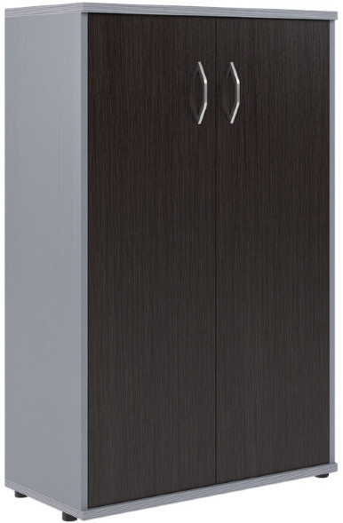 Шкаф с глухими дверьми СТ-2.3 Венге/Металлик 770*365*1200