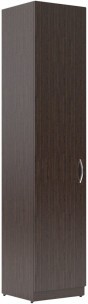 Шкаф колонка с глухой дверью SR-5U.1(L) Легно темный 386х375х1815