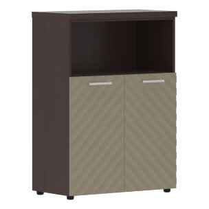 Шкаф с глухими малыми дверьми и топом TLMC 85.3 856х450х1203 TORR LUX