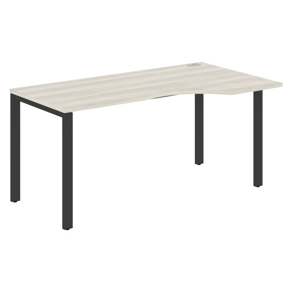 Стол эргономичный XS6CET 169(R) белый/антрацит 1600х900х750 XTEN-S60