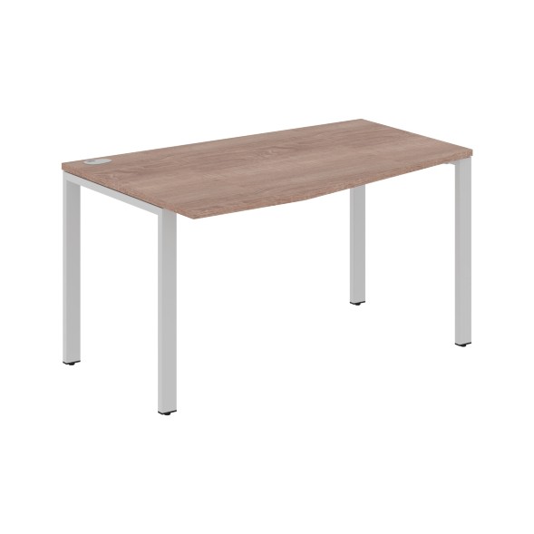 Стол эргономичный XS6CT 149(L) белый/антрацит 1400х900х750 XTEN-S60