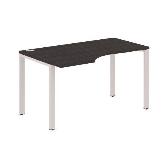 Стол эргономичный XS6CT 149(L) белый/антрацит 1400х900х750 XTEN-S60