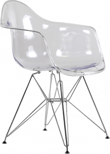 Стул-кресло Style DAR PC прозрачный