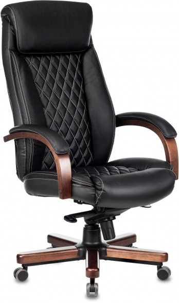 Кресло руководителя Бюрократ T-9924WALNUT