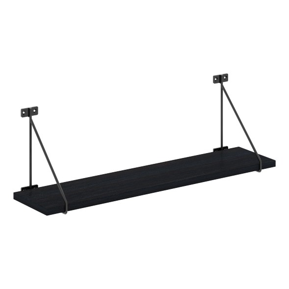 Полка с полкодержателями SH4-BAR 660х166х209 COFFEE