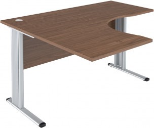 Стол эргономичный СА-3M(L) Беларусь Орех Французский 1400х1200х755