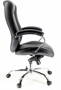 Кресло Everprof King LB M Экокожа Черный