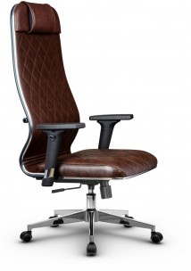 Кресло офисное Metta L NewLeather (хром пр. сеч.)