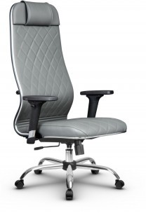 Кресло офисное Metta L NewLeather (хром ов. сеч.)
