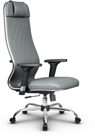 Кресло офисное Metta L  NewLeather (хром ов. сеч.) 