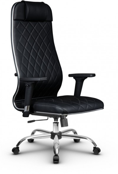 Кресло офисное Metta L  NewLeather (хром ов. сеч.) 