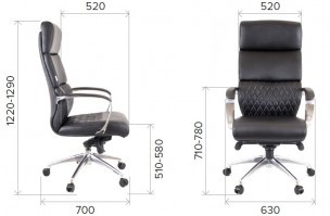 Кресло Everprof President Экокожа