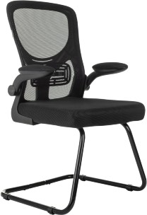 Кресло Бюрократ MC-109 черный TW-01 TW-11 сетка/ткань полозья металл черный