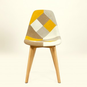 Стул Style Patchwork желтый мультиколор