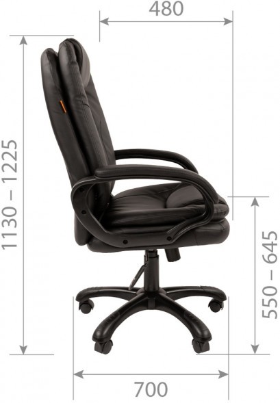 Кресло директорское CHAIRMAN 668 / CH 668