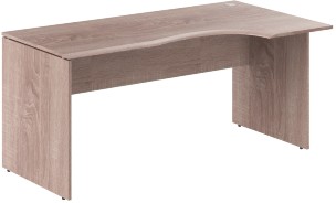 Стол эргономичный WCET 169(R) Дуб Сонома 1600х900х750 WAVE