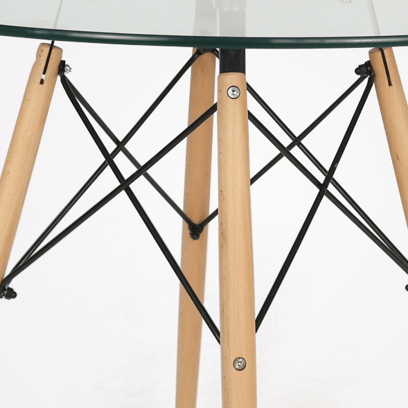 Стол DSW glass, d-90 см